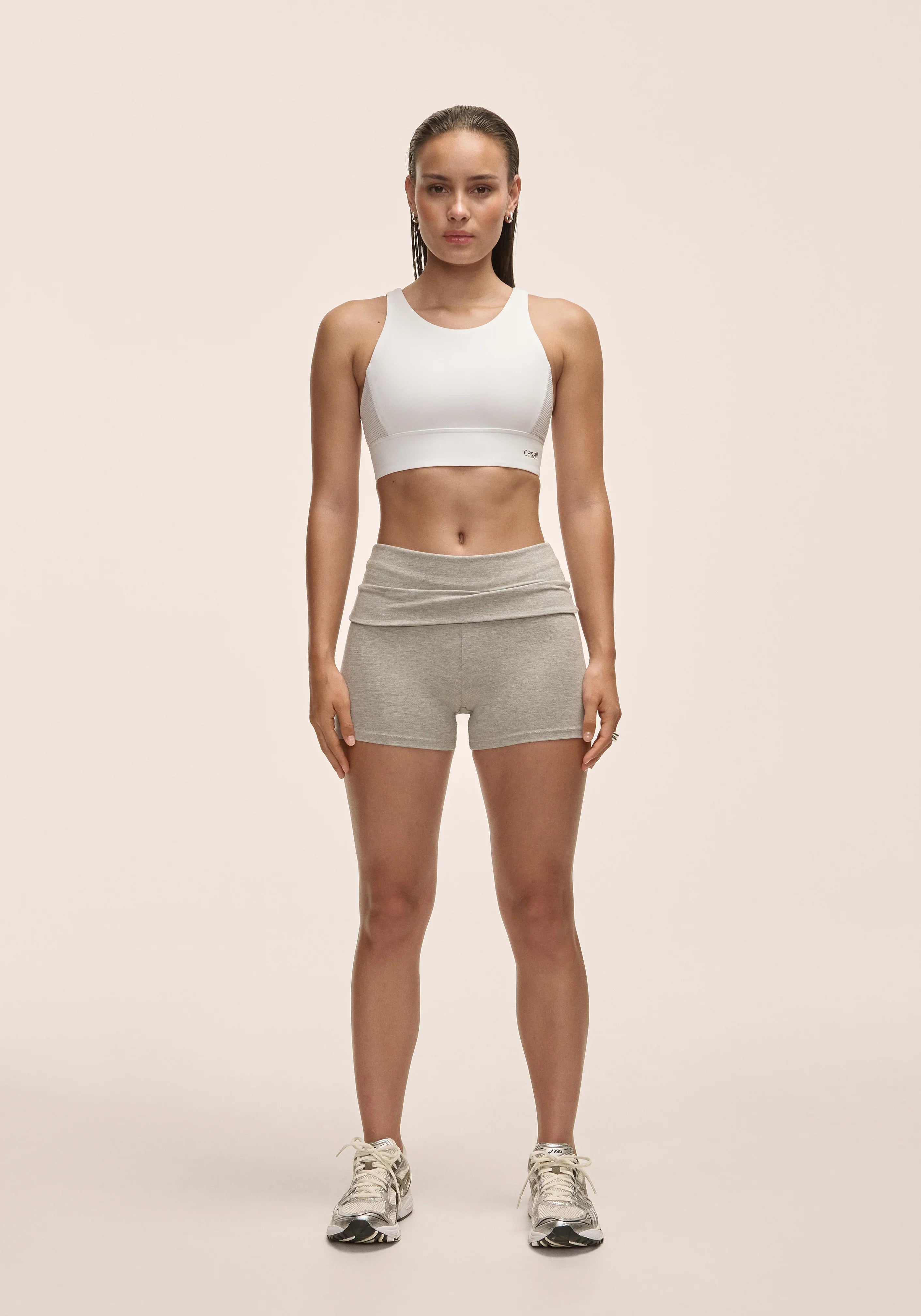 Pantalones cortos Sublime Folded - Gris jaspeado