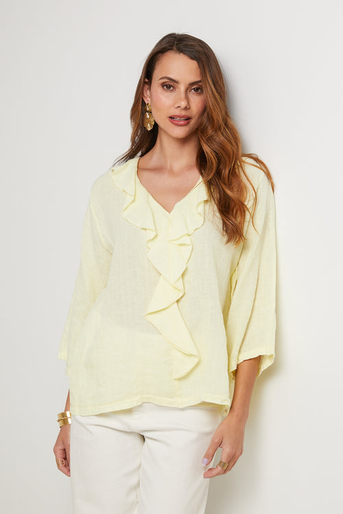 Top - Amarillo - Mujer