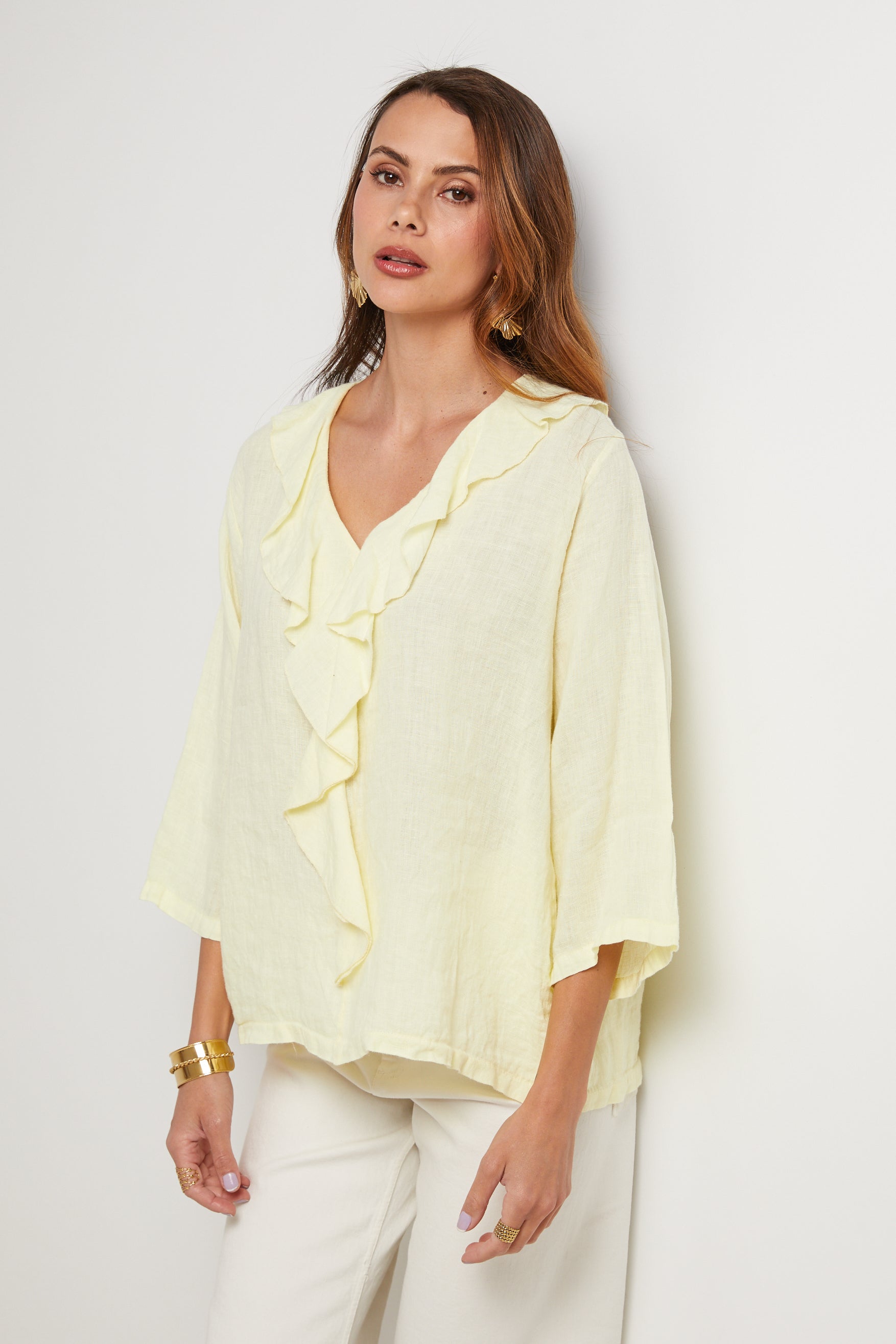 Top - Amarillo - Mujer