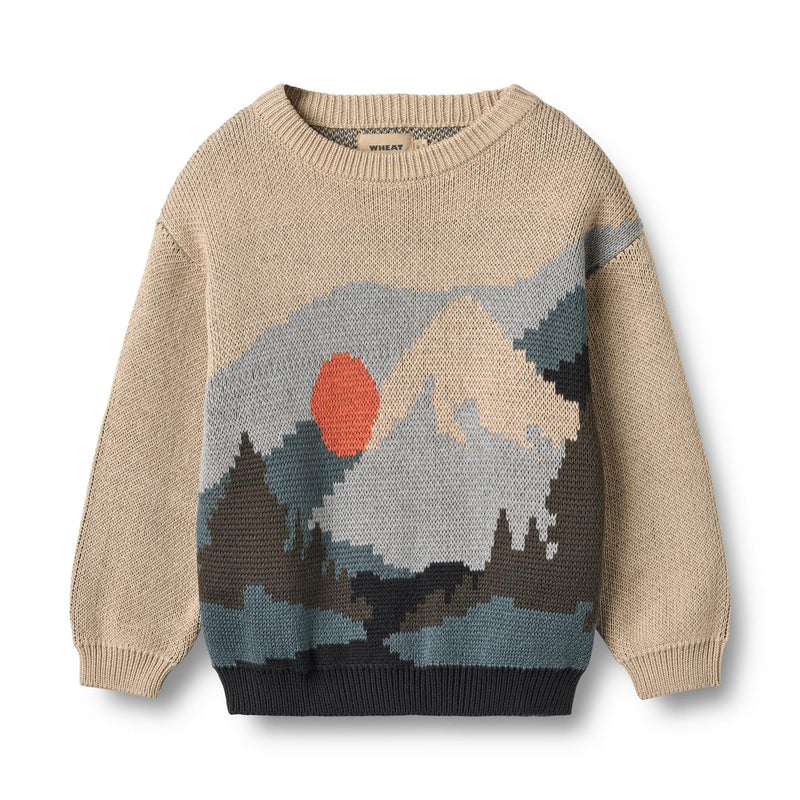 Jersey William Jacquard - Warm Sand - Niño
