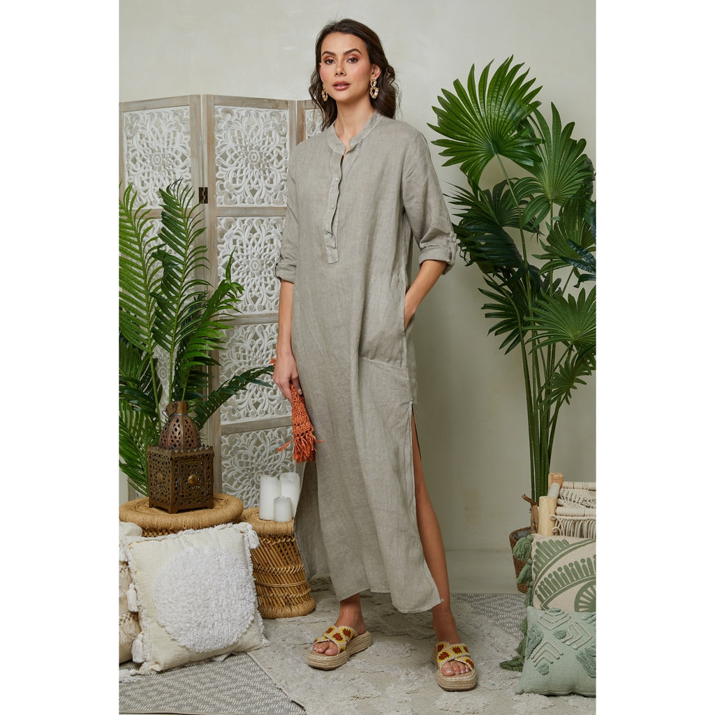 Dress - Taupe - Women