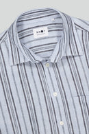 T-Shirt Hans Ss - Navy Stripe