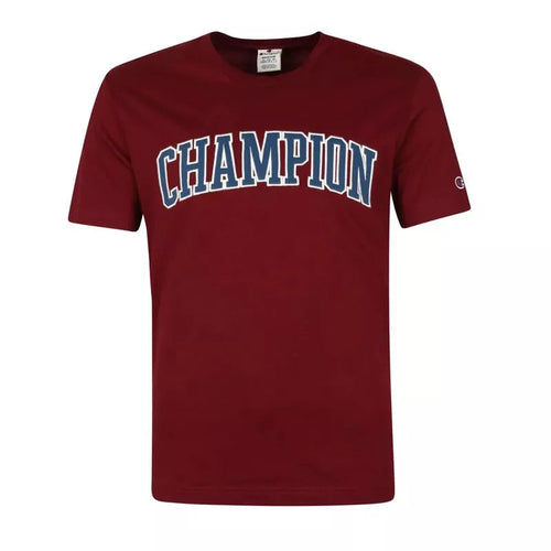 T-Shirt Champion Crewneck - Rouge