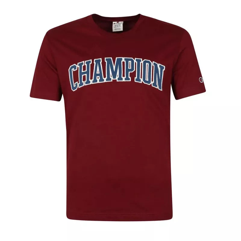 T-Shirt Champion Crewneck - Rouge