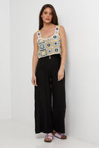 Pantalon - Noir - Femme