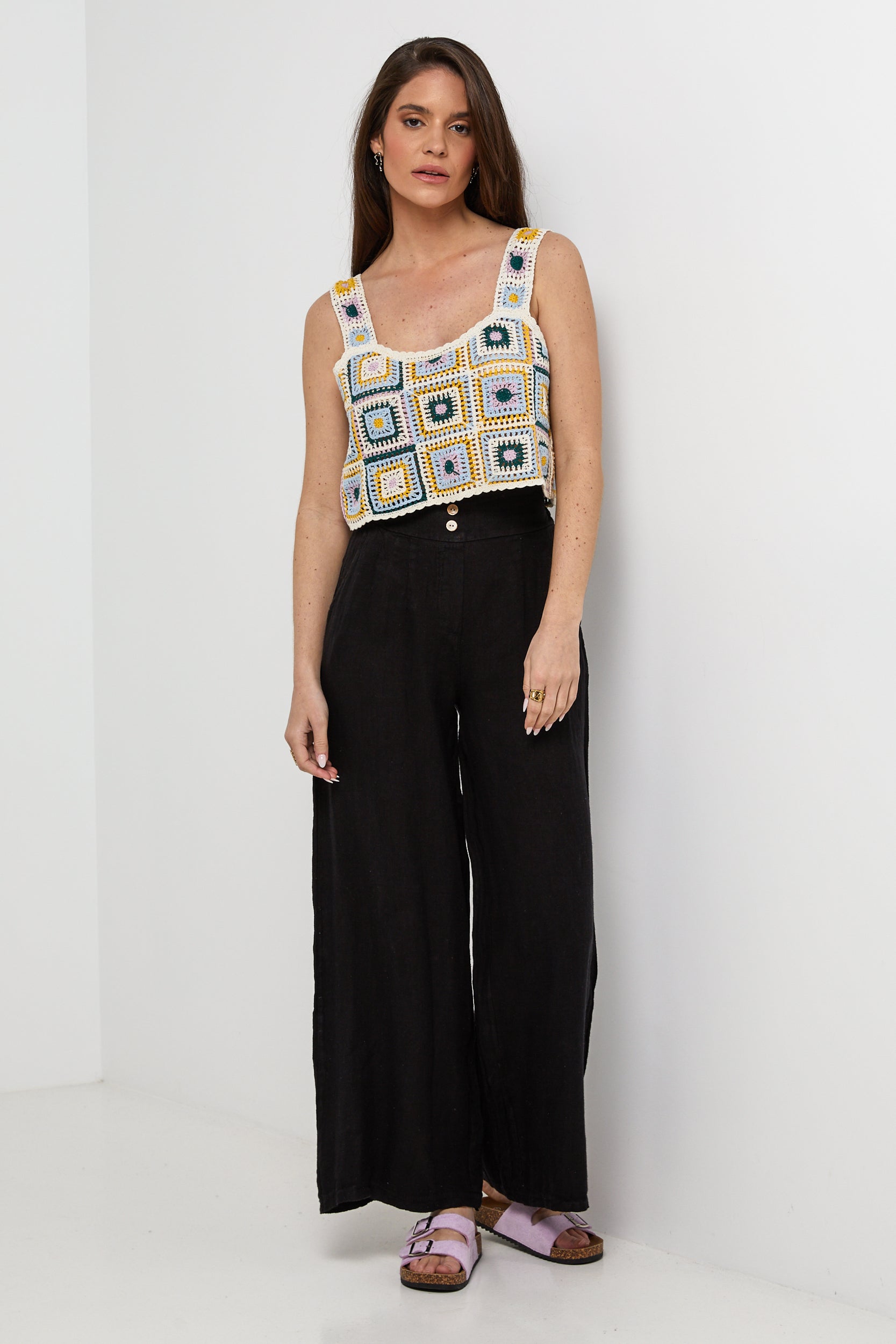 Pantalon - Noir - Femme