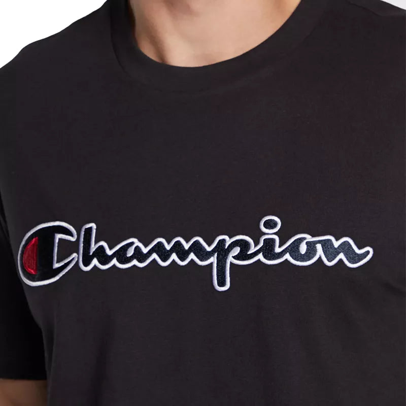 T-Shirt Champion Crewneck - Noir