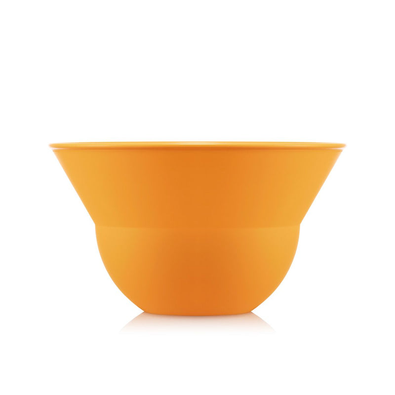 Juego de 2 ensaladeras Topee con cubiertos - 3L y 4,9L - Yema