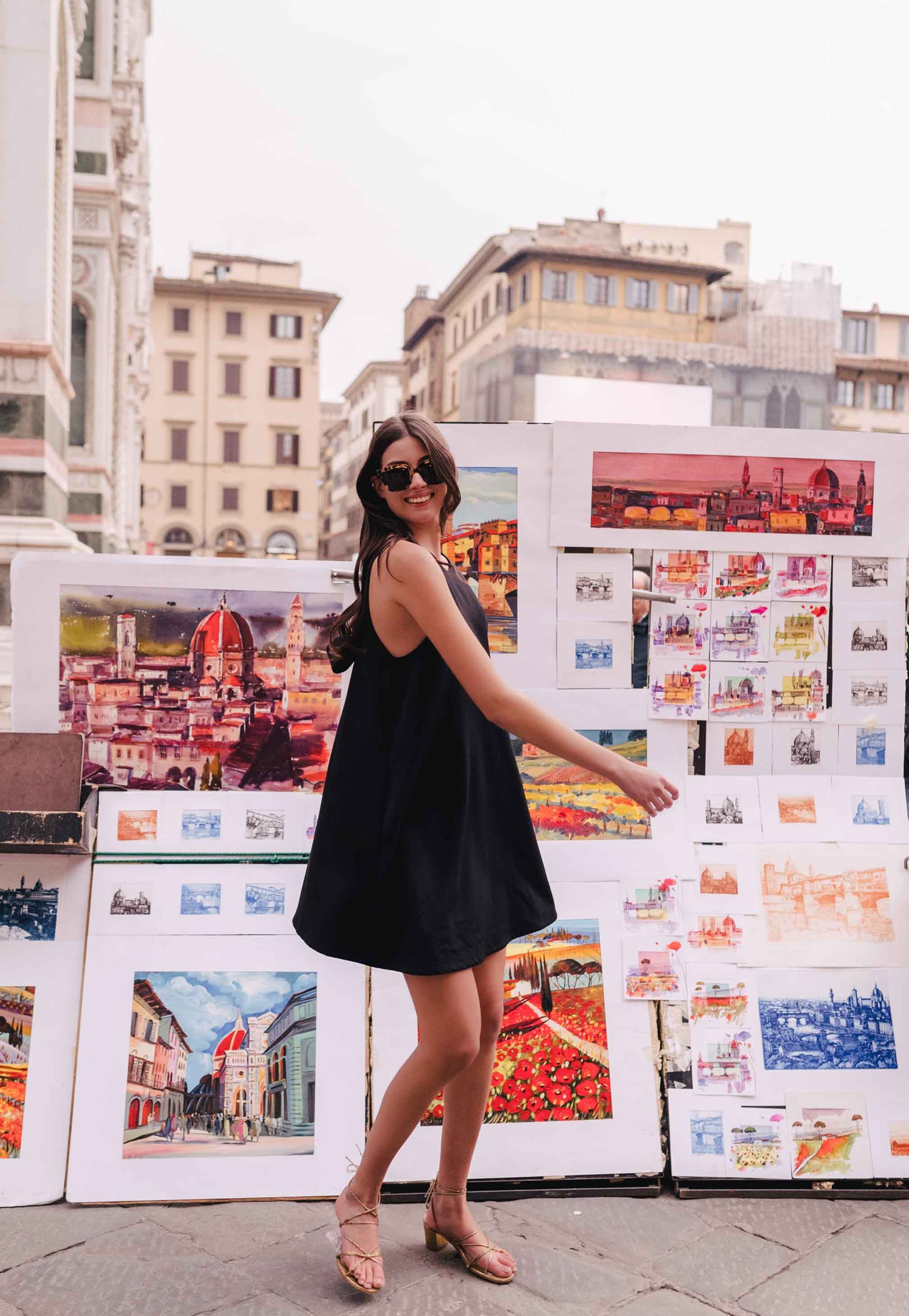 Athénaïs Black Dress