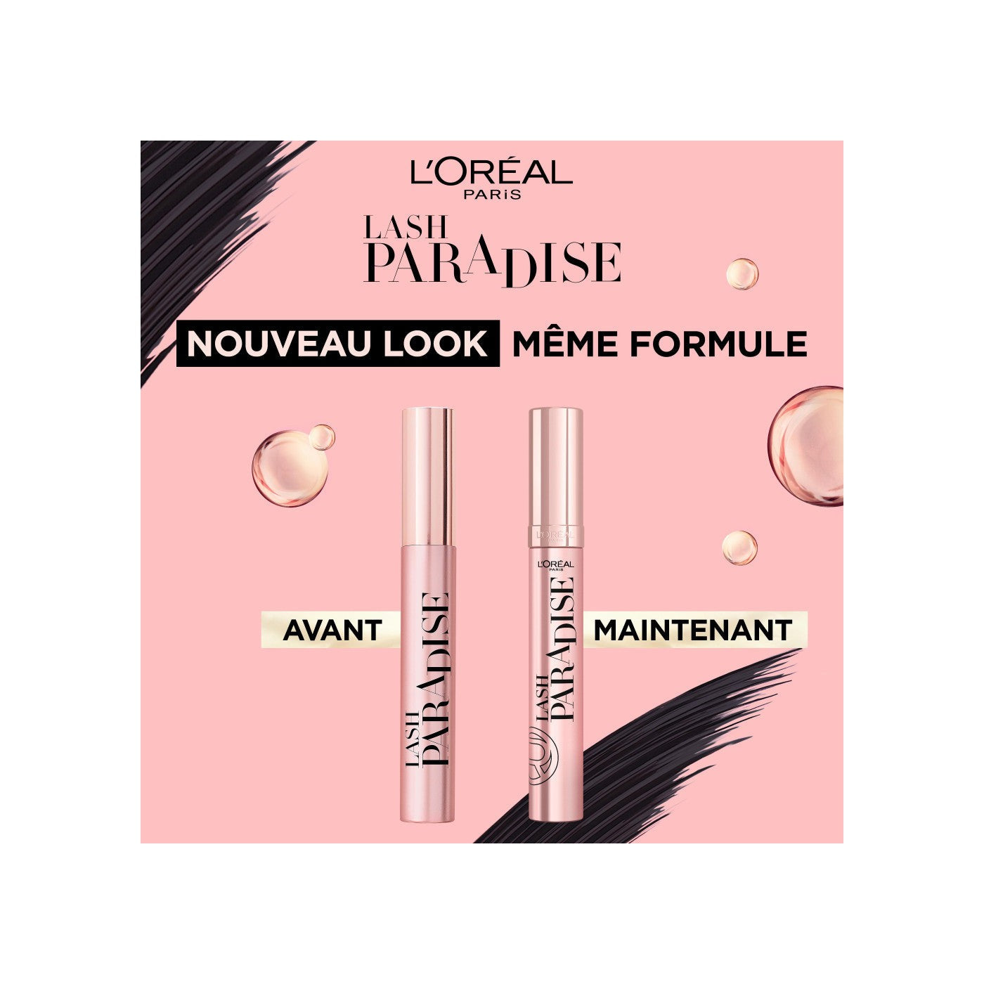 Lot De 2 - Mascaras Paradise Noir