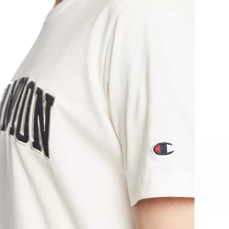 T-Shirt Champion Crewneck - Blanc