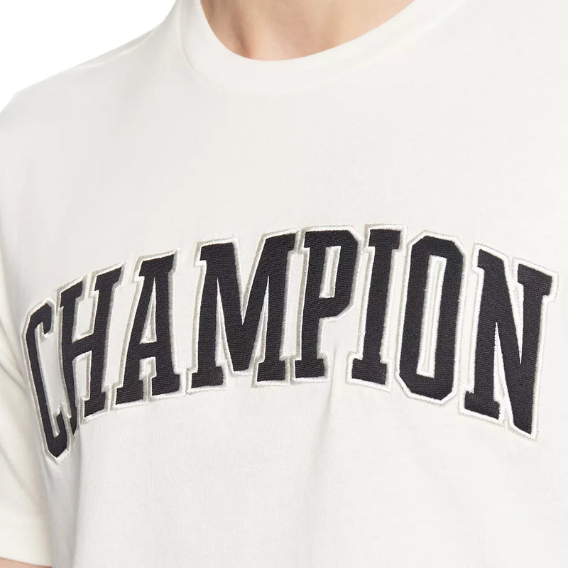 T-Shirt Champion Crewneck - Blanc