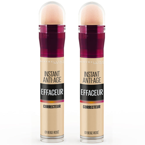 Lot De 2 L'Effaceur Correcteur 01 Beige Rose