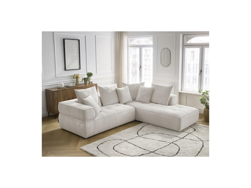 Canapé D'Angle L Fixe - Whesley - Angle Droit