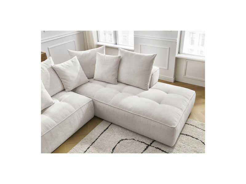 Canapé D'Angle L Fixe - Whesley - Angle Droit