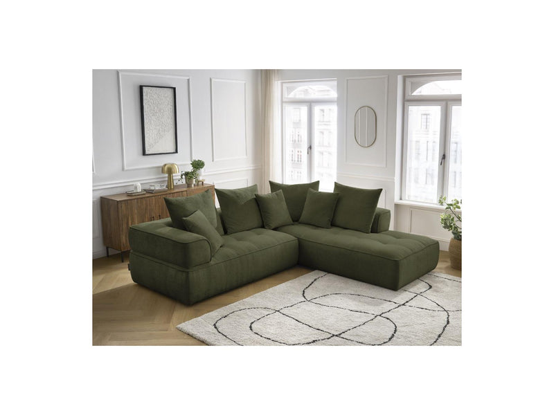 Canapé D'Angle L Fixe - Whesley - Angle Droit