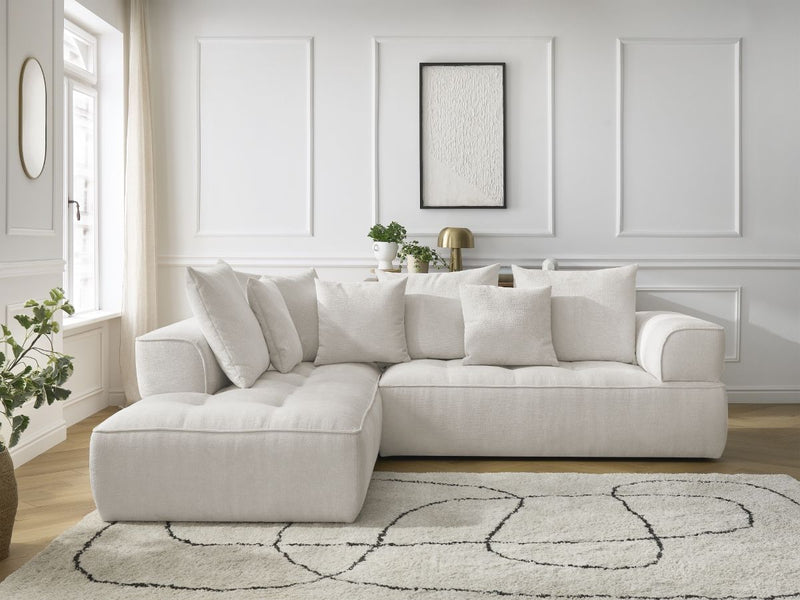 Canapé D'Angle L Fixe - Whesley - Angle Gauche