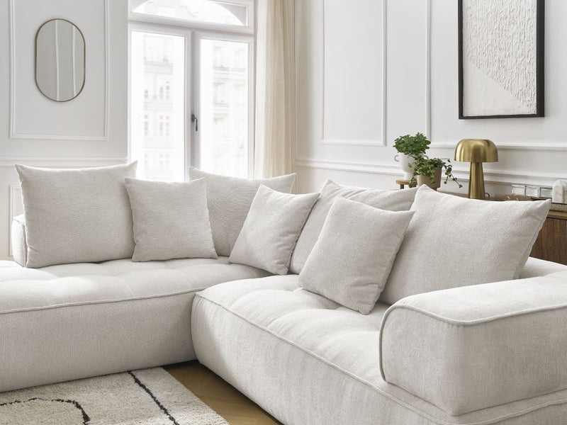 Canapé D'Angle L Fixe - Whesley - Angle Gauche