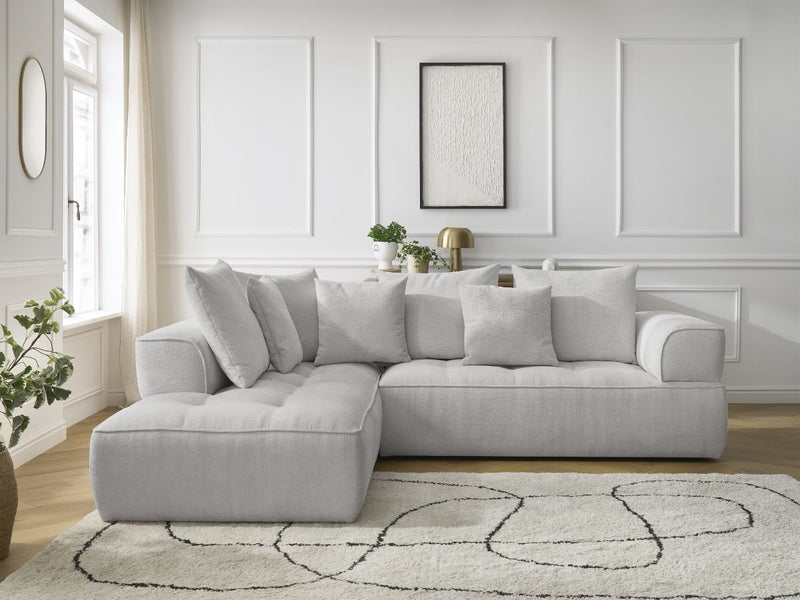 Canapé D'Angle L Fixe - Whesley - Angle Gauche