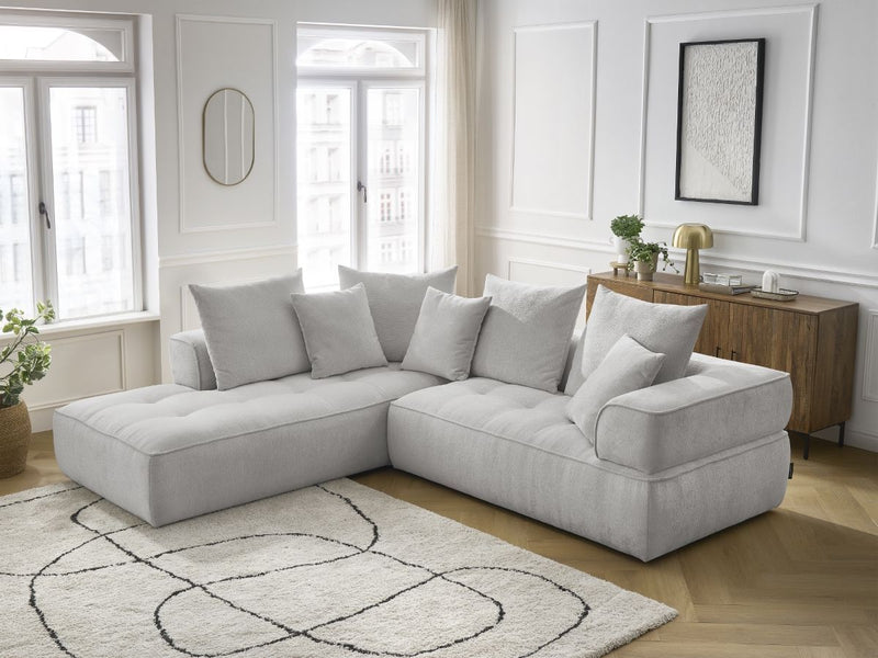 Canapé D'Angle L Fixe - Whesley - Angle Gauche