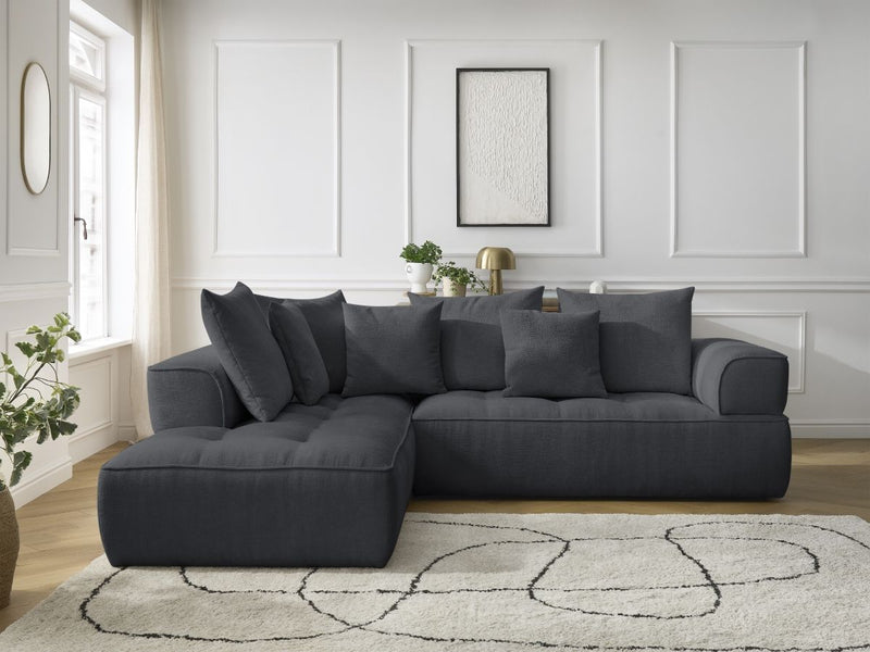 Canapé D'Angle L Fixe - Whesley - Angle Gauche