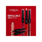 Infaillible Rouge À Lèvres Duo 24H 404 Corail Constant