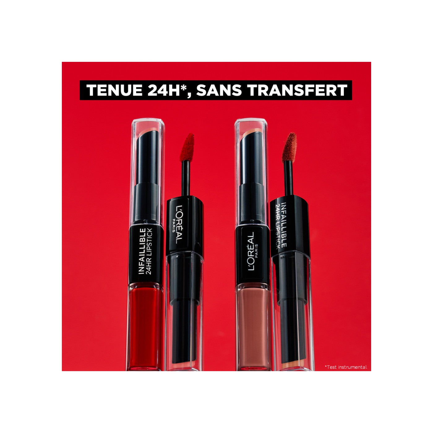 Infaillible Rouge À Lèvres Duo 24H 404 Corail Constant