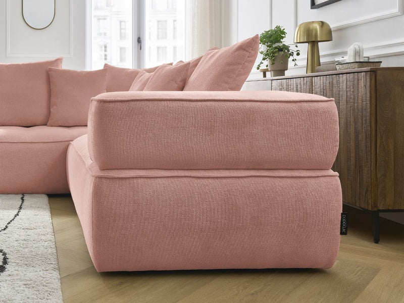 Canapé D'Angle L Fixe - Whesley - Angle Gauche