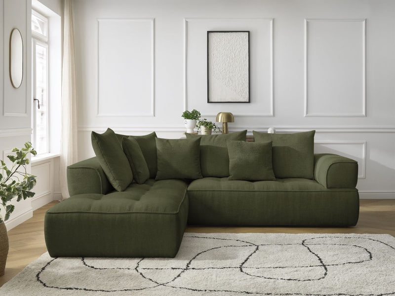 Canapé D'Angle L Fixe - Whesley - Angle Gauche