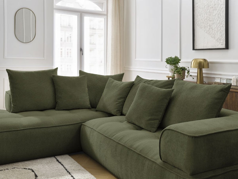 Canapé D'Angle L Fixe - Whesley - Angle Gauche