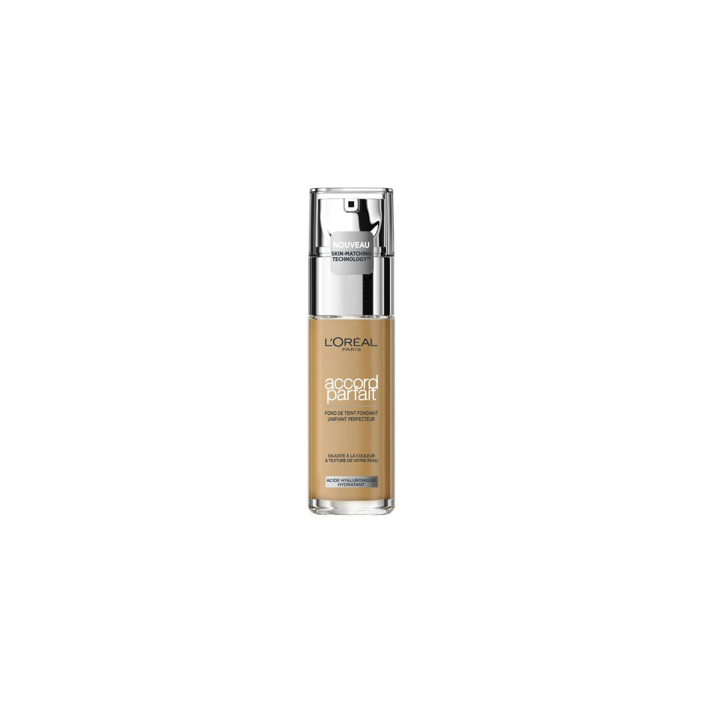 Fondo De Maquillaje Fluido Accord Parfait 6N Miel