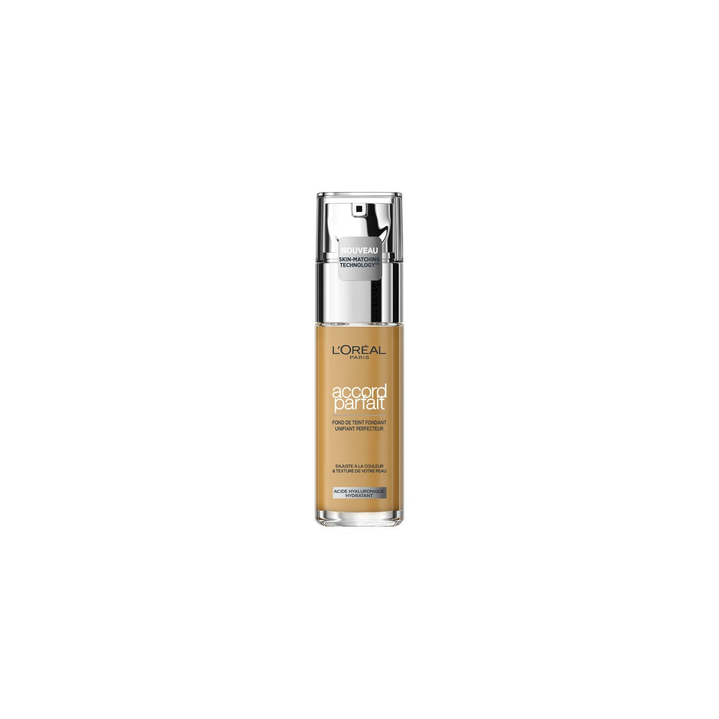 Base de Maquillaje Fluida Accord Parfait 7R Ámbar Rosa