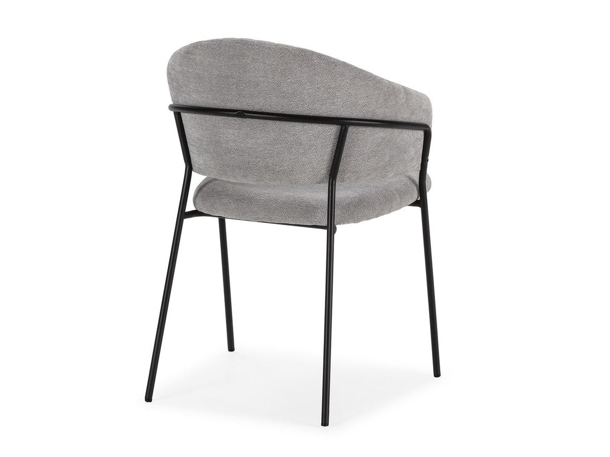 Lou - Lot De 2 Chaises - Tissu Texturé