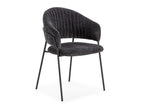 Lou - Lot De 2 Chaises - Tissu Texturé