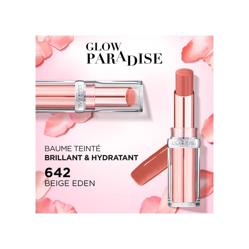 Baume À Lèvres Teinté Glow Paradise 642 Beige Eden
