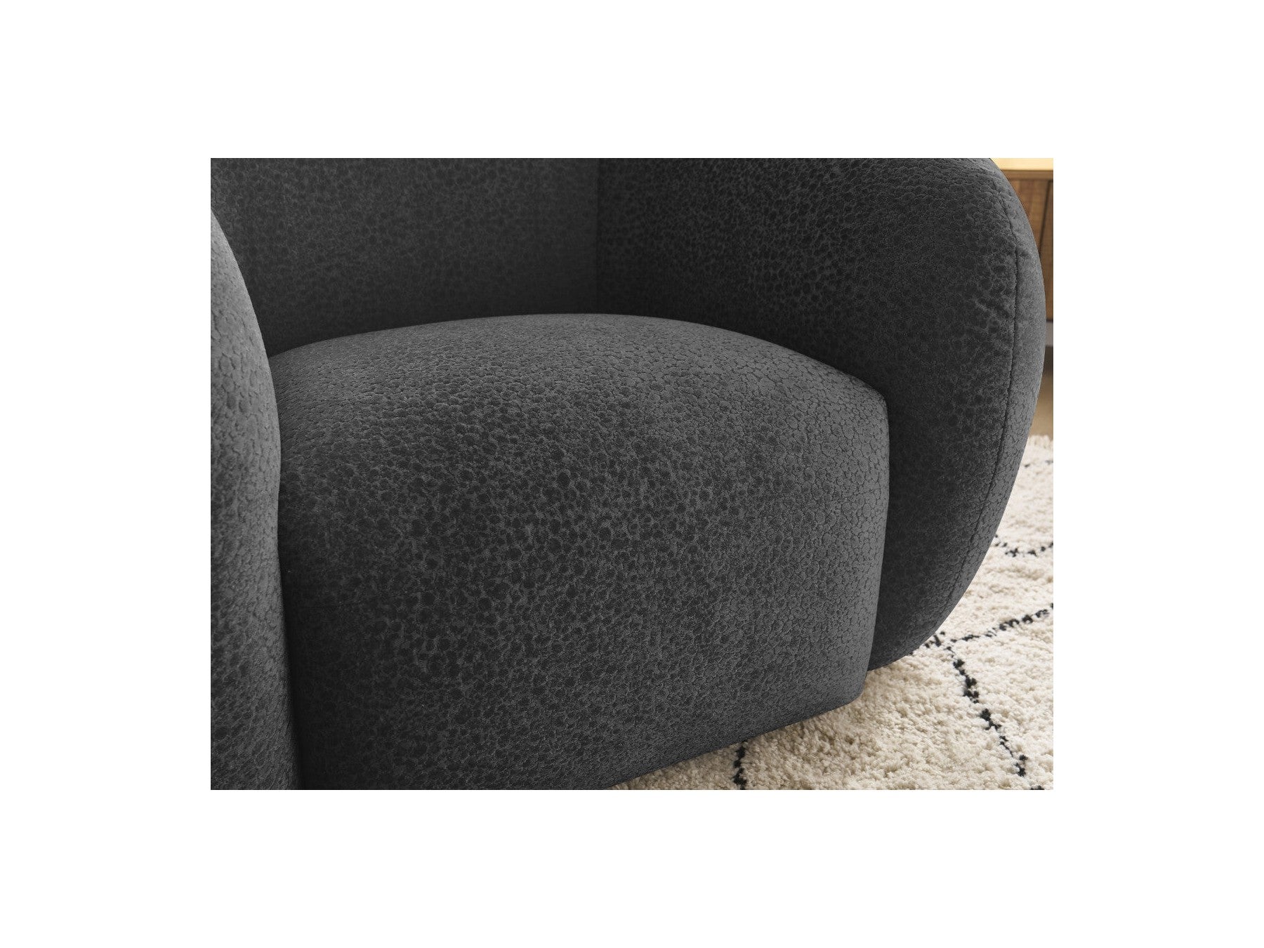 Celine - Fauteuil - Tissu Texturé