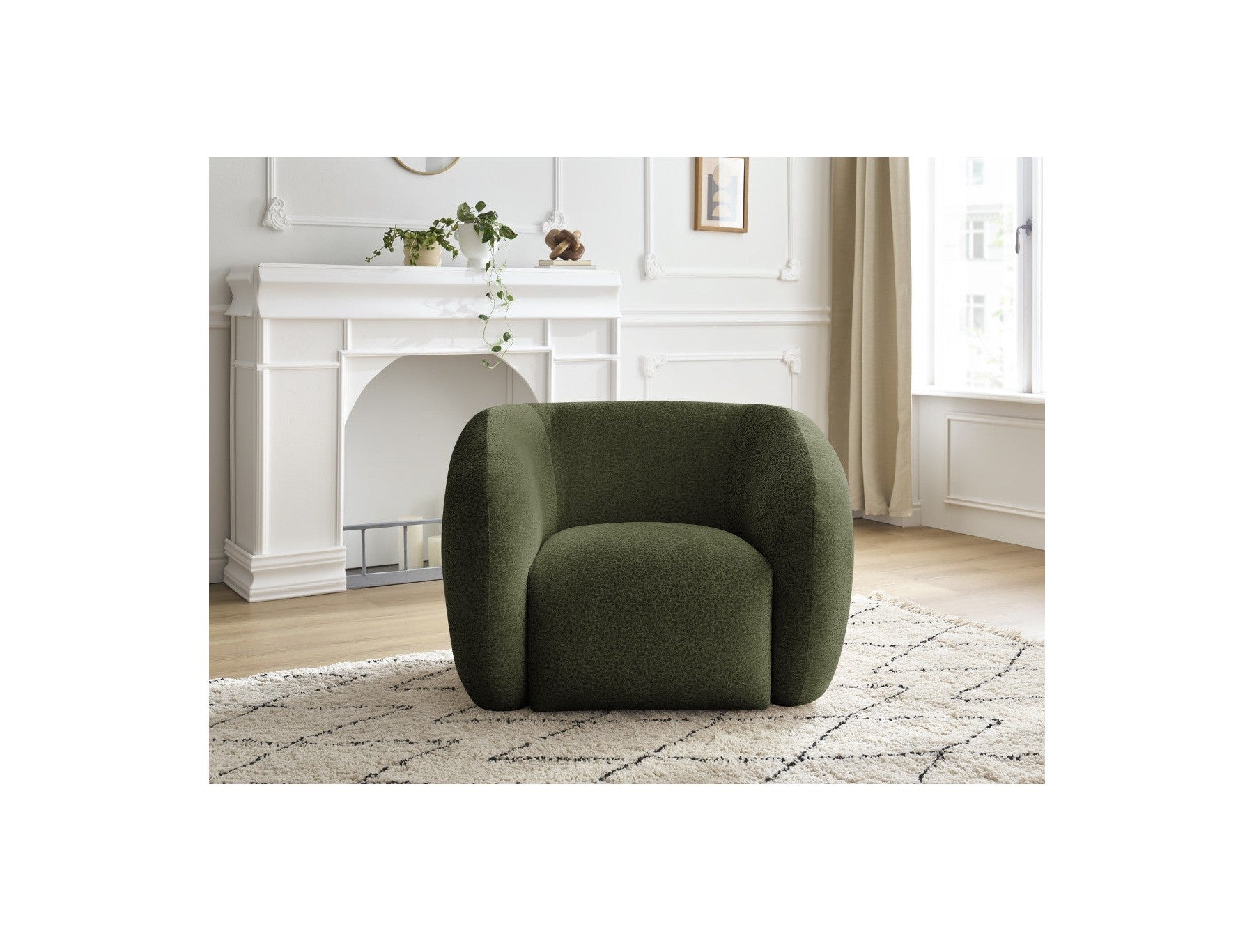 Celine - Fauteuil - Tissu Texturé