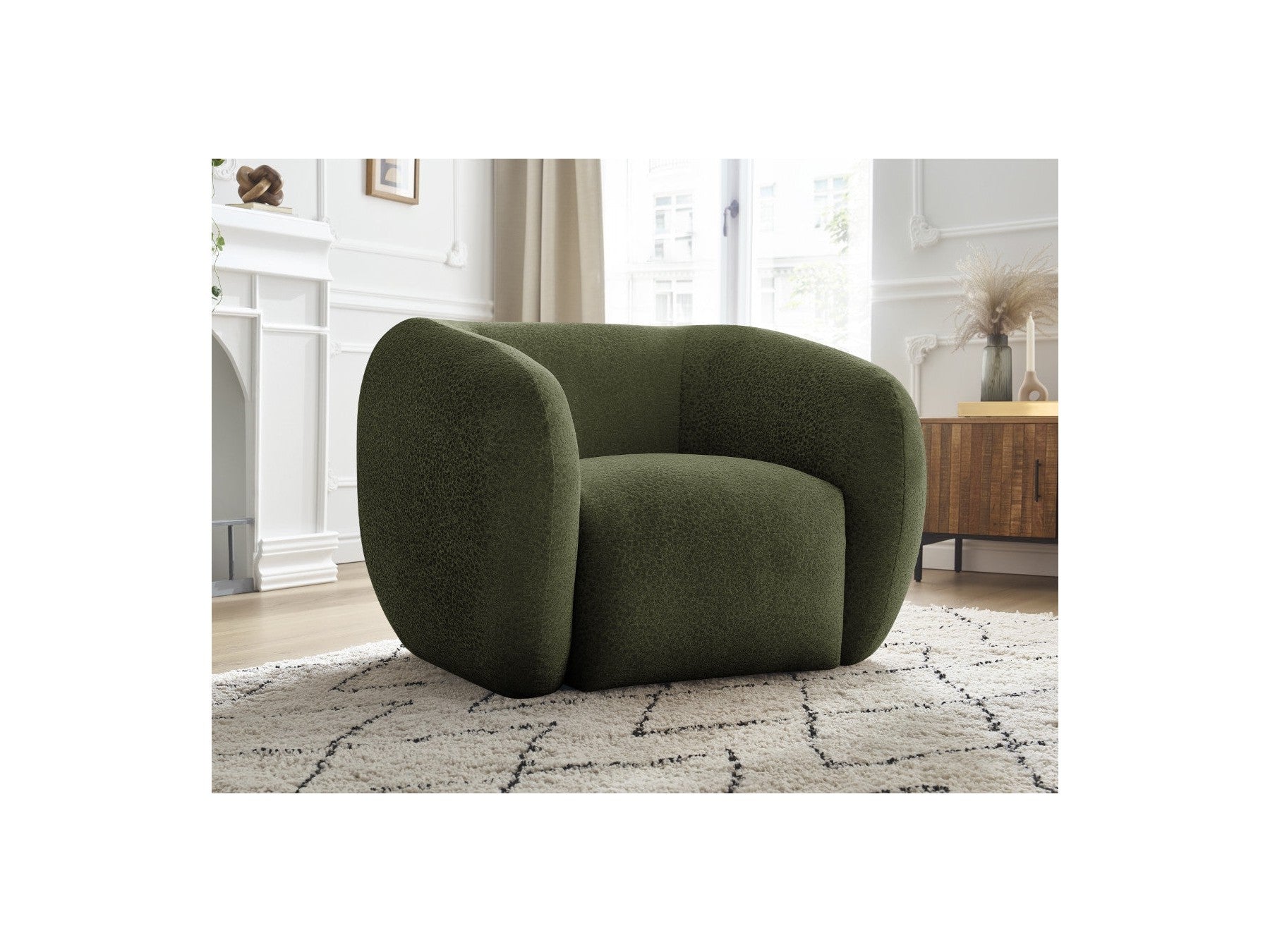 Celine - Fauteuil - Tissu Texturé