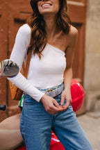 Lucy Top Jersey White