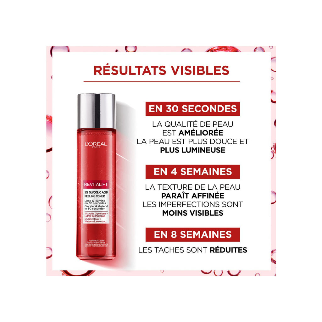Revitalift Loción Efecto Peeling Alisadora y Exfoliante con Ácido Glicólico al 5%