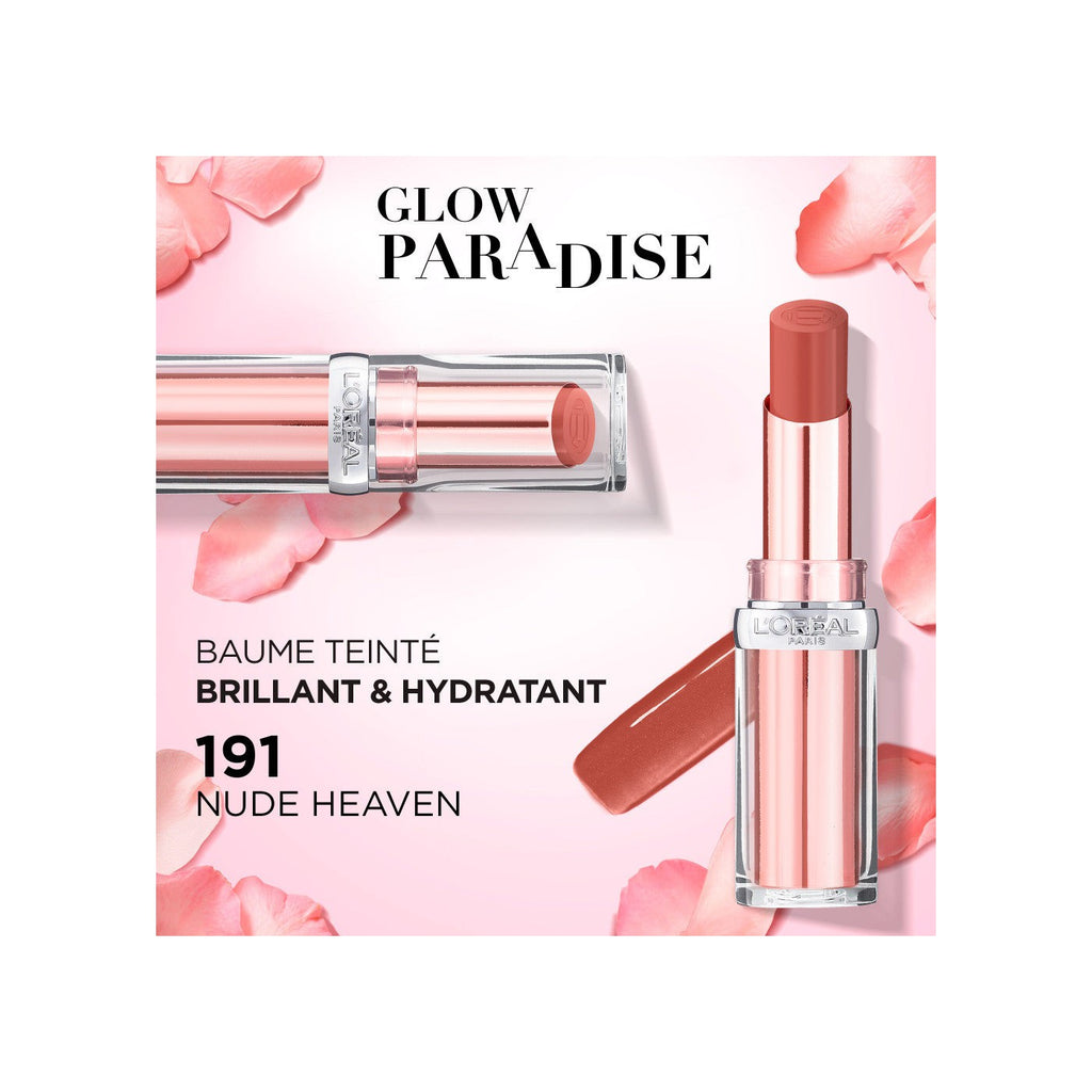 Bálsamo Labial con Color Glow Paradise 191 Nude Heaven