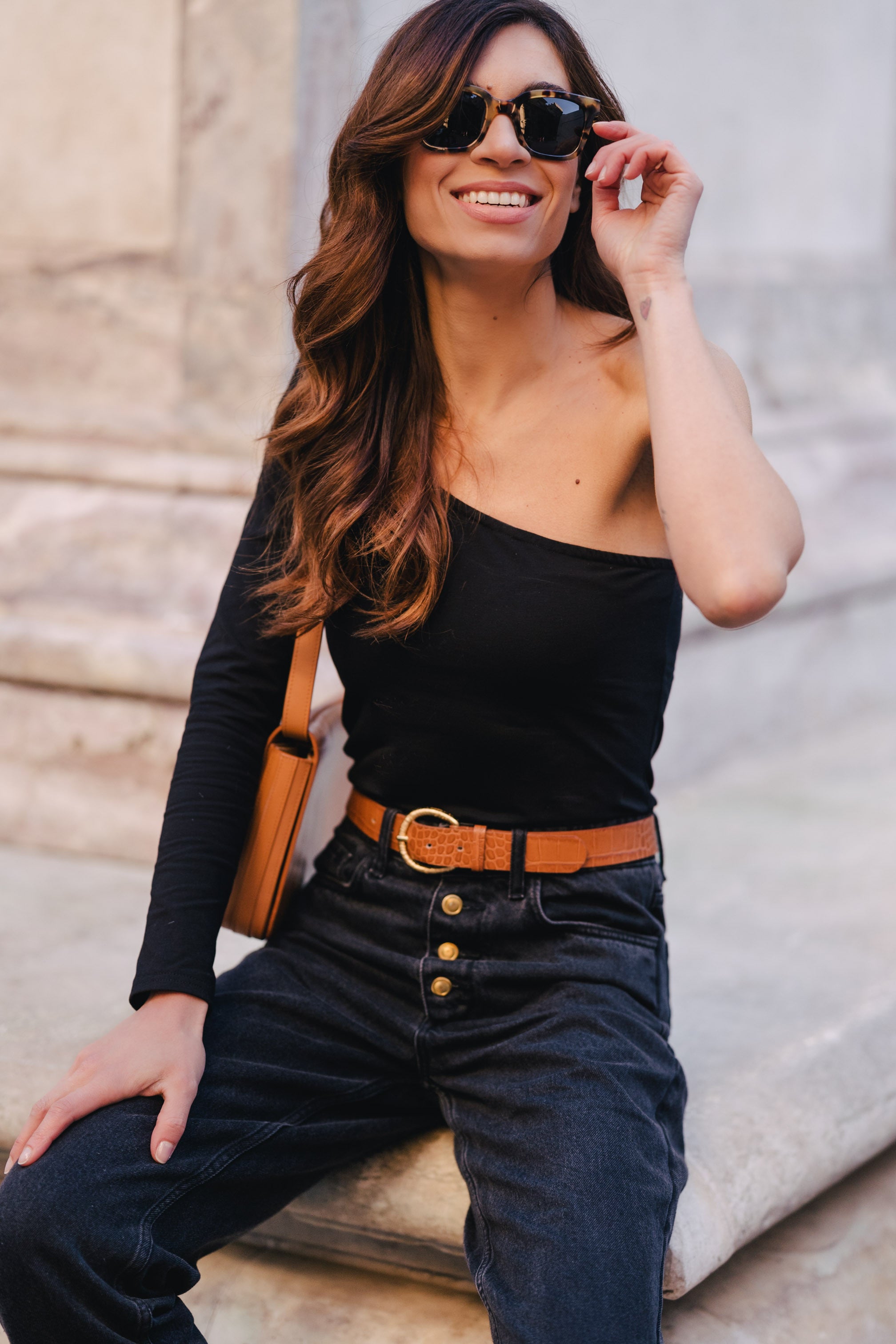 Lucy Top Jersey Black