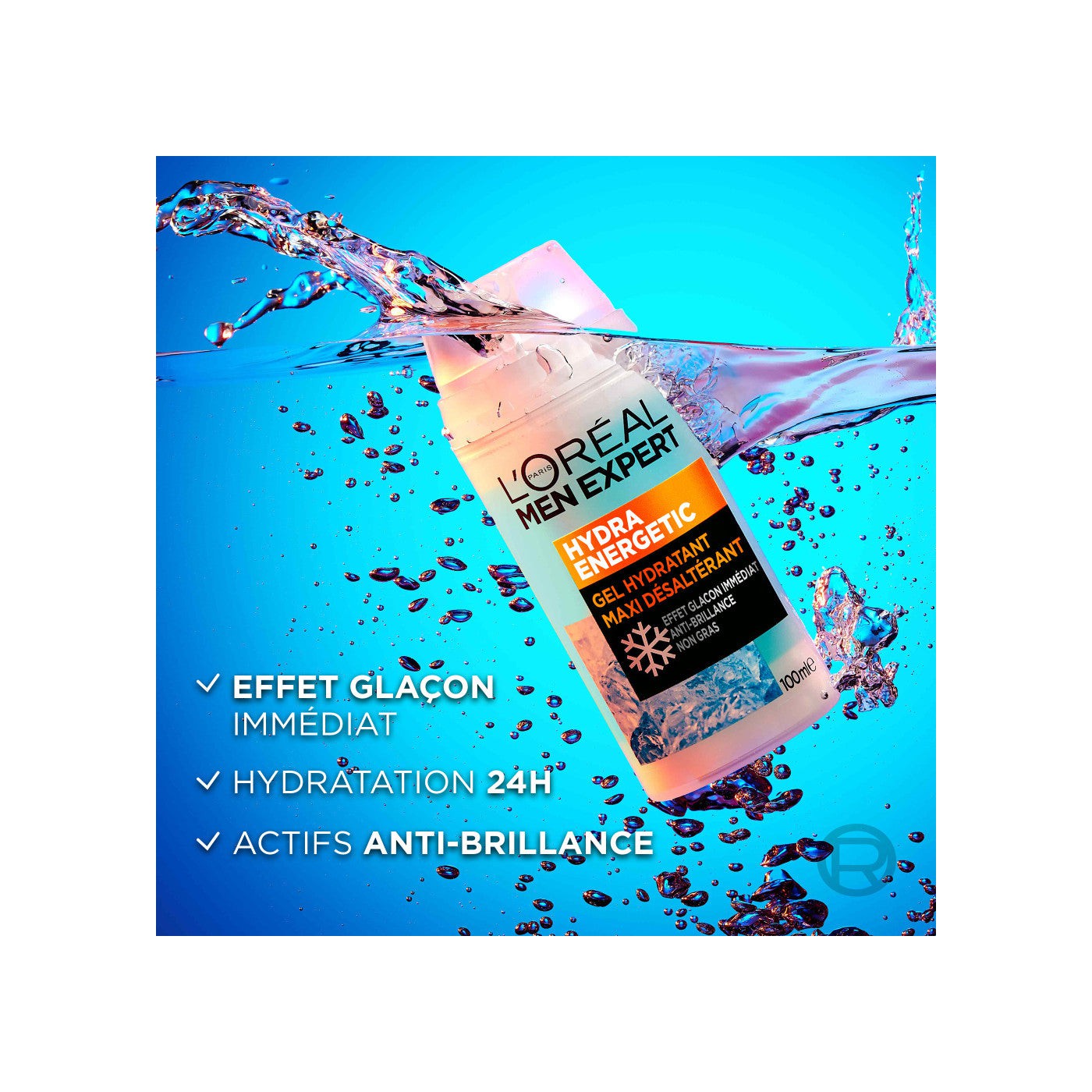 Men Expert Hydra Energetic Gel Hydratant Maxi Désaltérant