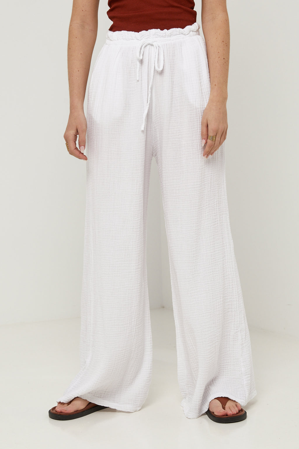 Pantalón - Blanco - Mujer