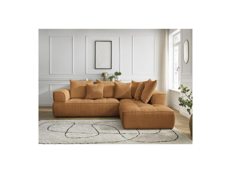 Canapé D'Angle L Fixe - Whesley - Angle Droit