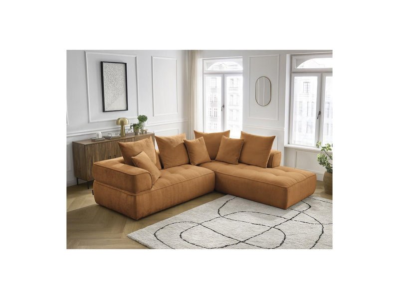 Canapé D'Angle L Fixe - Whesley - Angle Droit