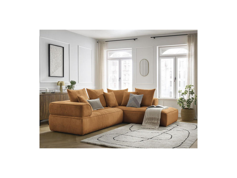 Canapé D'Angle L Fixe - Whesley - Angle Droit