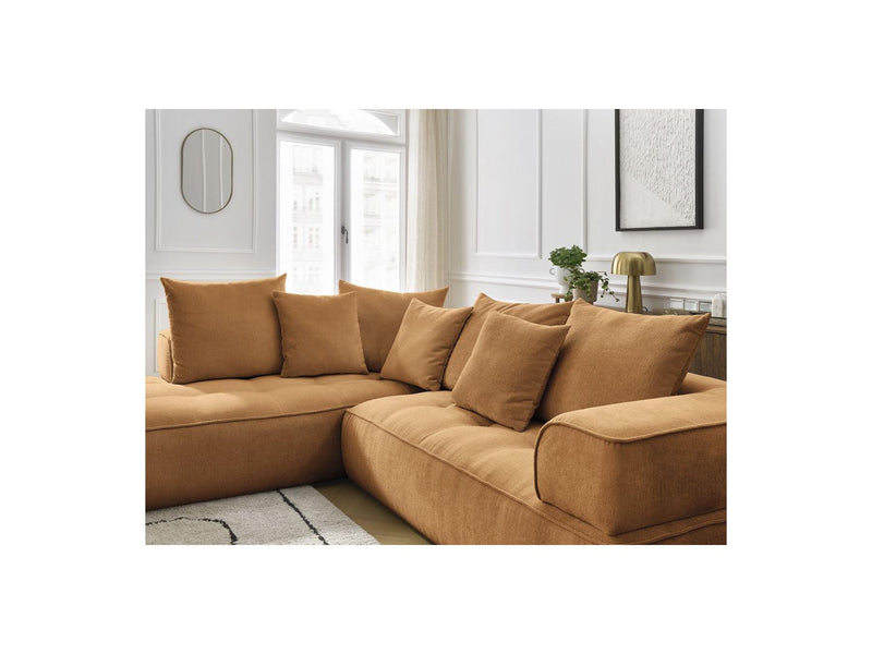 Canapé D'Angle L Fixe - Whesley - Angle Droit