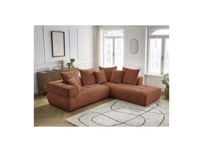 Canapé D'Angle L Fixe - Whesley - Angle Droit