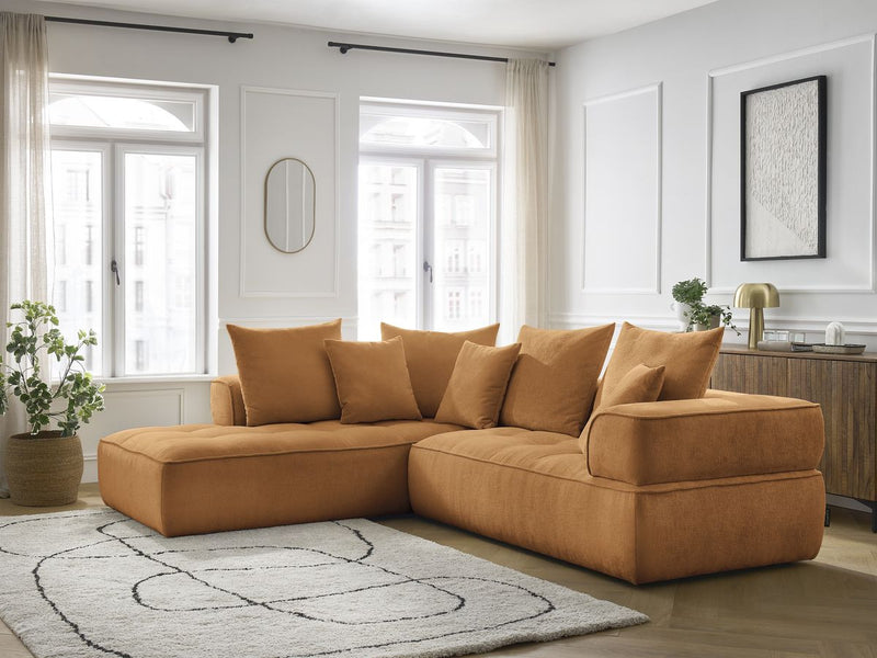 Canapé D'Angle L Fixe - Whesley - Angle Gauche